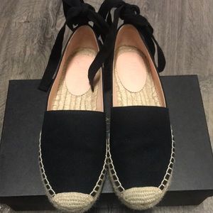 J crew espadrille flats